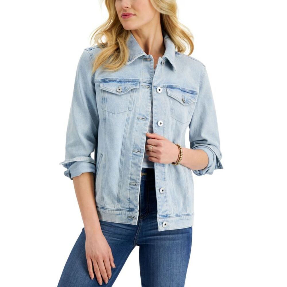 Style & Co Denim Trucker Jacket